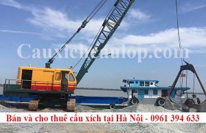 Bán và cho thuê cẩu bánh xích tại Hà Nội