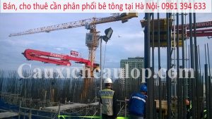 Đơn vị bán, cho thuê cần phân phối bê tông chuyên nghiệp