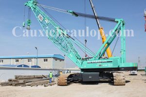 Khái niệm cẩu bánh xích, ưu nhược điểm của nó