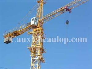 Bán hoặc cho thuê cẩu tháp QTZ 5013 gồm cả vận thăng SC100