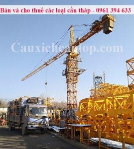 Danh sách cẩu tháp bán và cho thuê tháng 8 năm 2017
