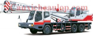 Thông số kỹ thuật xe cẩu bánh lốp Zoomlion QY25 25 tấn