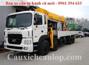 Bán xe tải Hyundai gắn cẩu Soosan, Unic, Kanglim, Dongyang